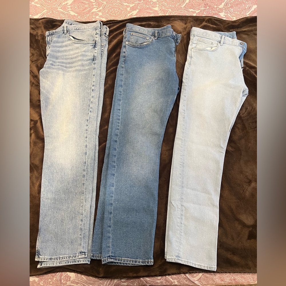 Bundle of 3 Men’s H&M Slim Coupe Etroite Jeans (Size 38/32)
